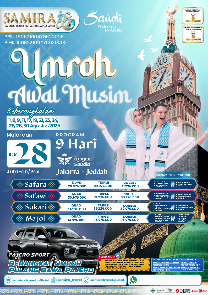 Umroh Reguler samira travel