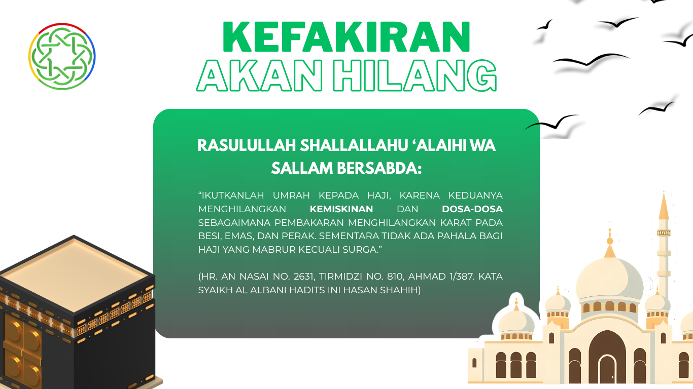 Umroh Menghilangkan kemiskinan